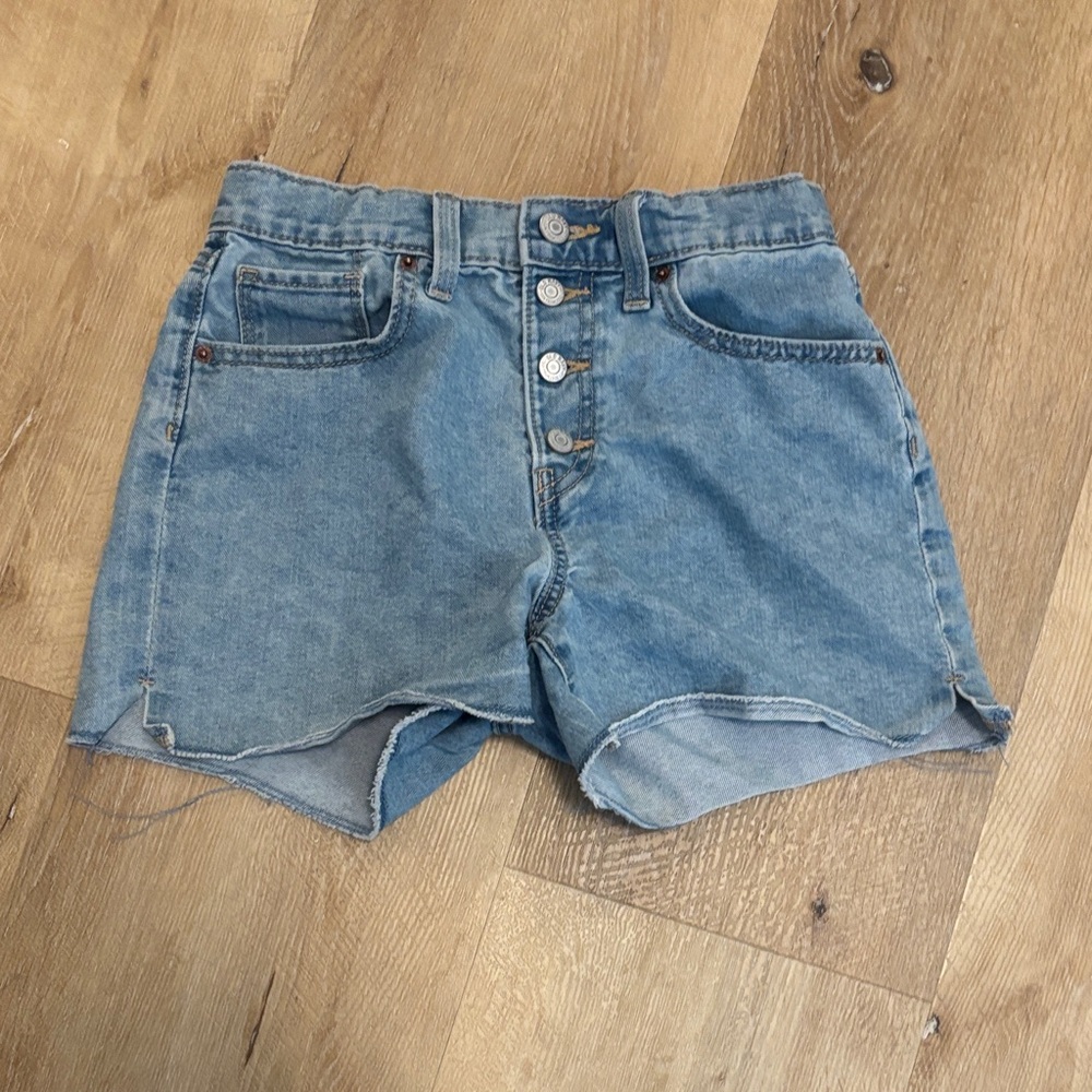 Classic Blue Denim Girl’s Shorts